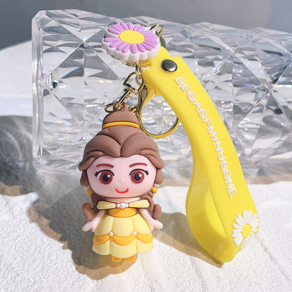 Animation Snow White Frozen Princess Keychain Keyring Netby