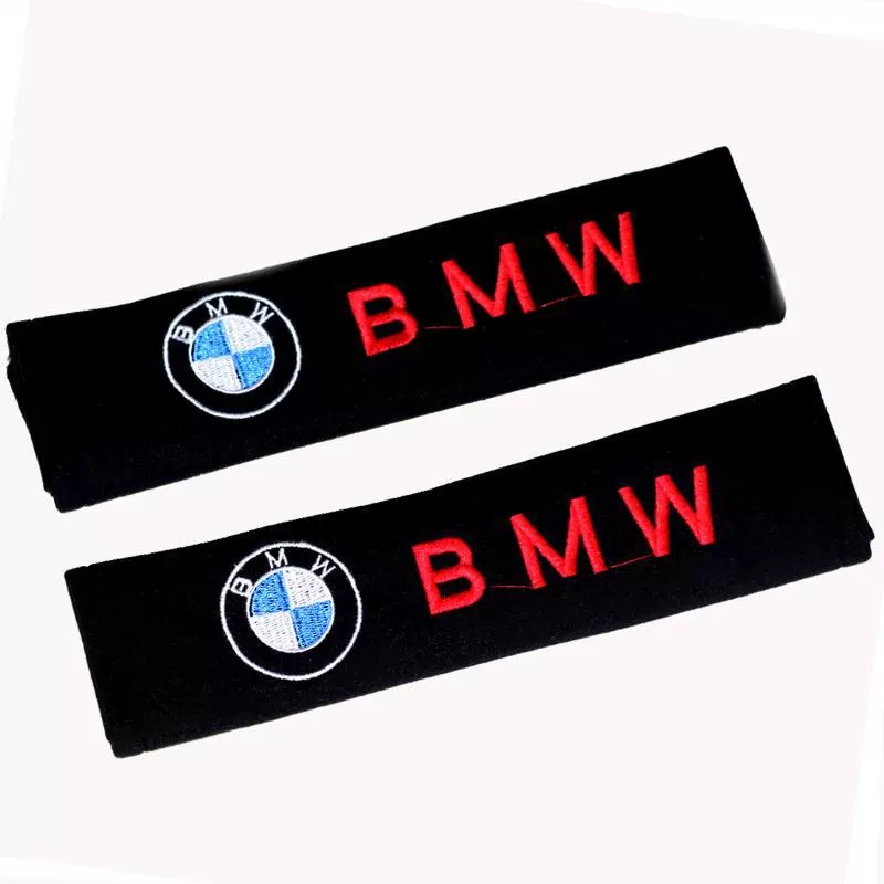 Cotton Style Car Seat Belt Cover Shoulder Pad for Audi Benz BMW Corvette VW SKODA Alfa Romeo Netby