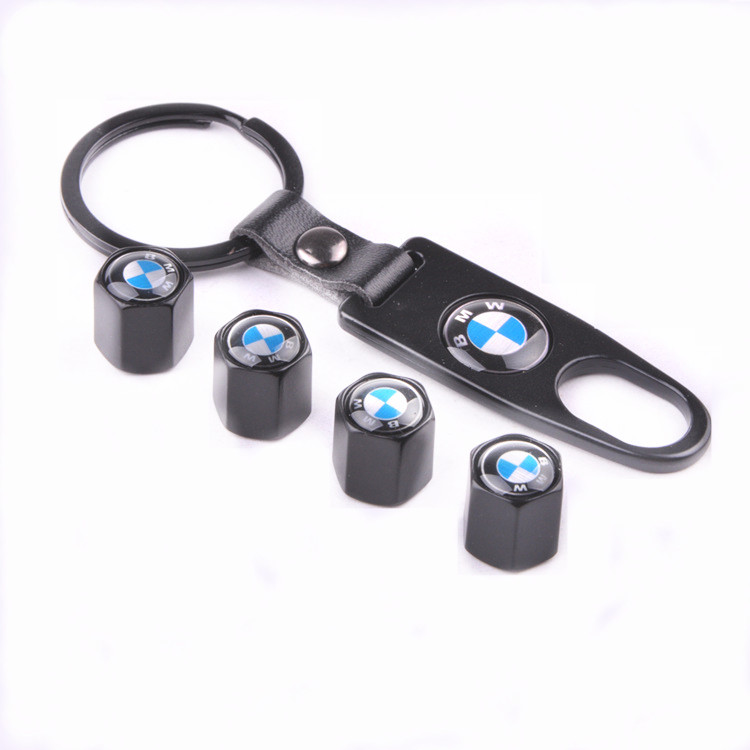 Metal Car Wheel Tire Valve Cap Anti Dust Spanner Wrench With Logo Black Color Netby