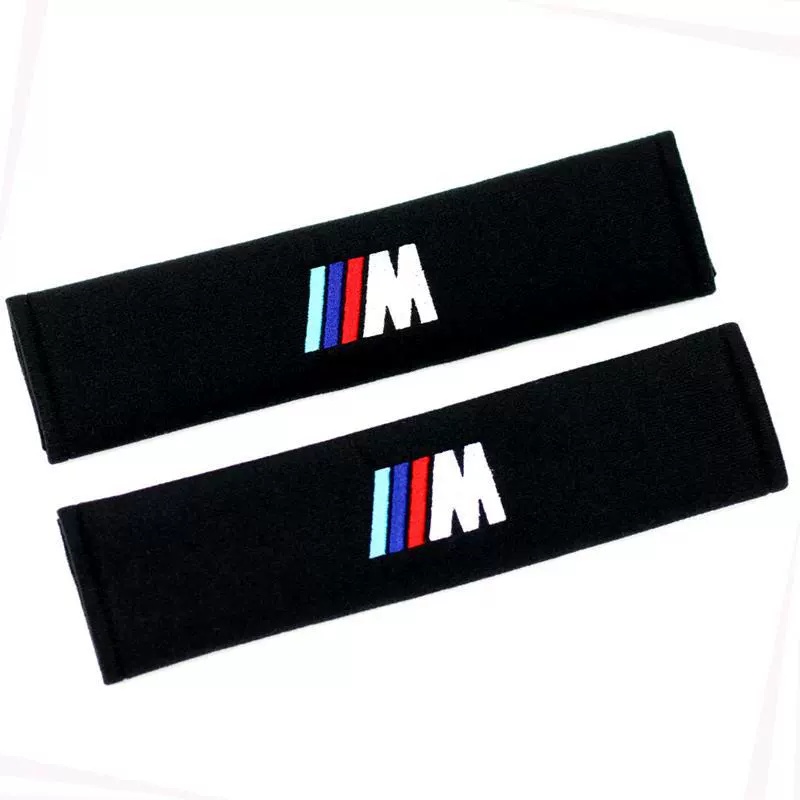 Cotton Style Car Seat Belt Cover Shoulder Pad for Audi Benz BMW Corvette VW SKODA Alfa Romeo Netby