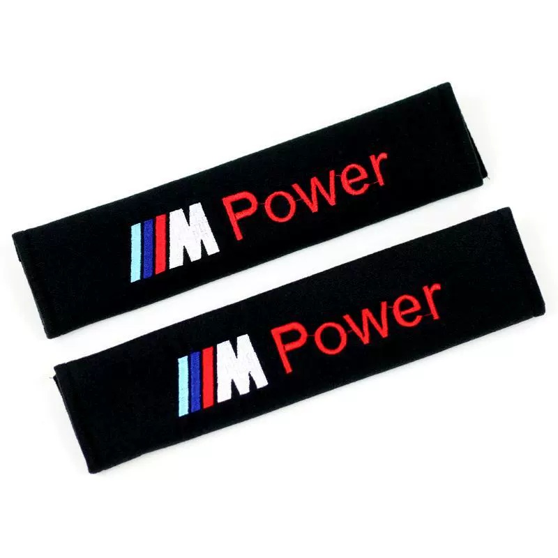 Cotton Style Car Seat Belt Cover Shoulder Pad for Audi Benz BMW Corvette VW SKODA Alfa Romeo Netby