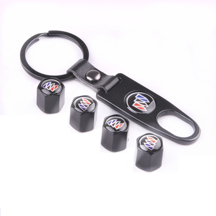 Metal Car Wheel Tire Valve Cap Anti Dust Spanner Wrench With Logo Black Color Netby