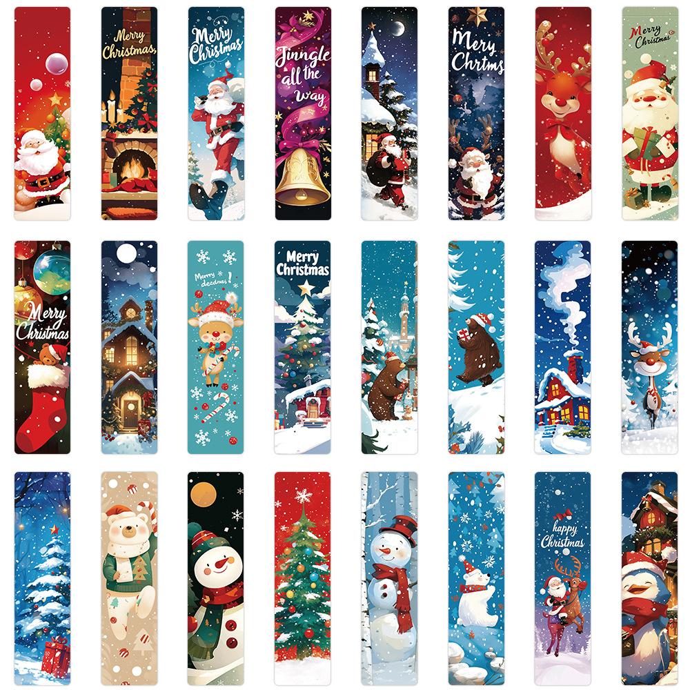 24pcs/pack Cute Creative Paper Bookmarks Netby