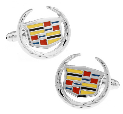 Metal Cufflinks Car Logo for Audi Benz Bmw Buick Maserati Volkswagen Volvo Toyota Bentley Rolls Royce Netby