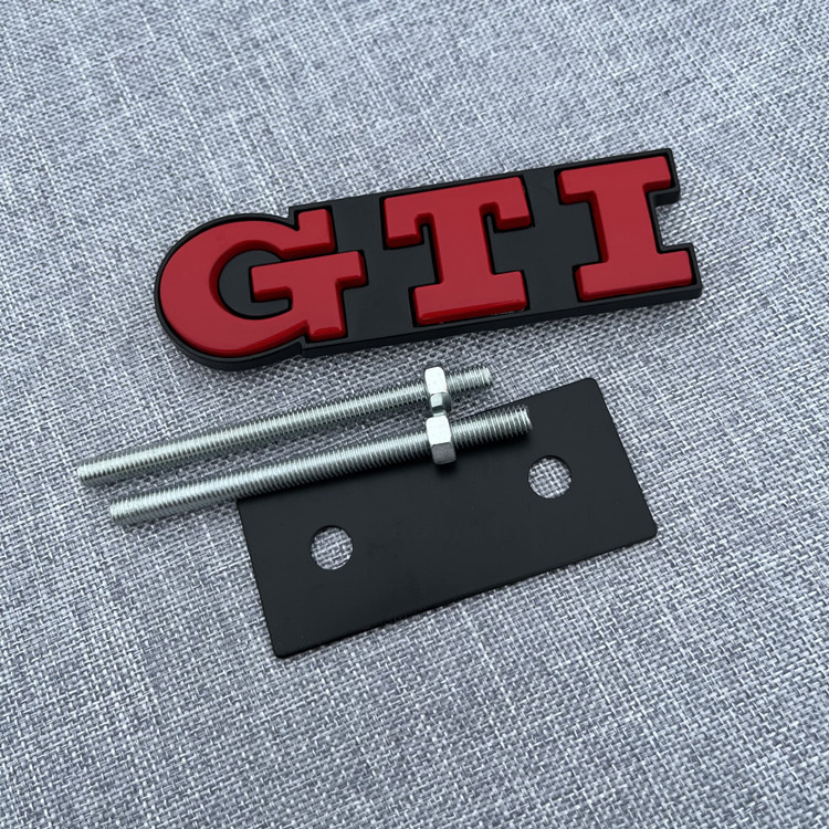 Metal GTI Car Grille Emblemn Badge Netby