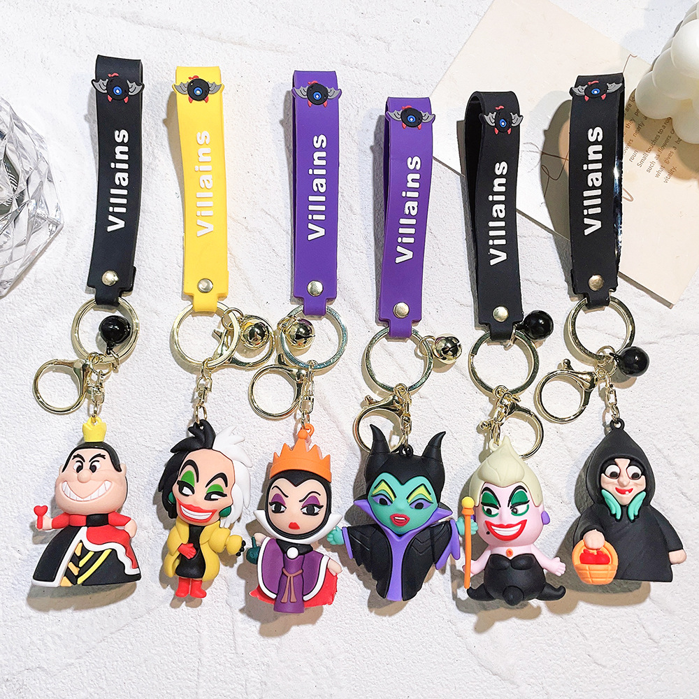 Animation Villain Evil Witch Keychain Keyring Netby