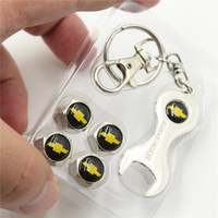 Metal Car Wheel Tire Valve Cap Anti Dust Spanner Wrench With Logo Netby