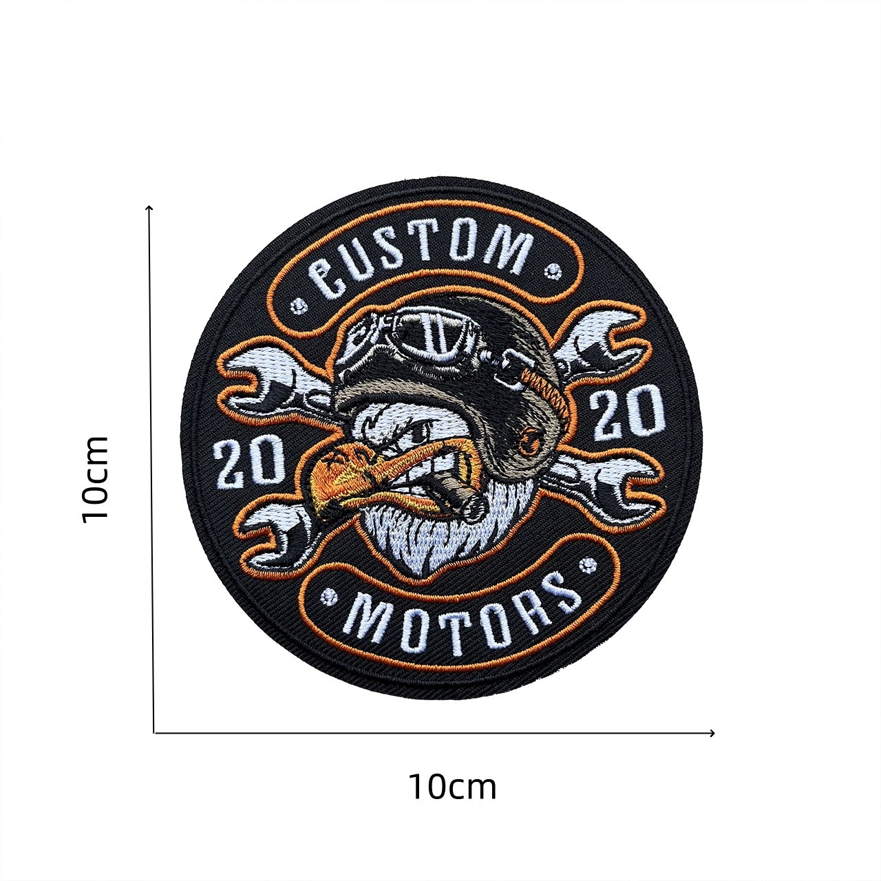 Embroidered Cloth Emblem Badge for Motorbike Motorcycle INDIAN Netby