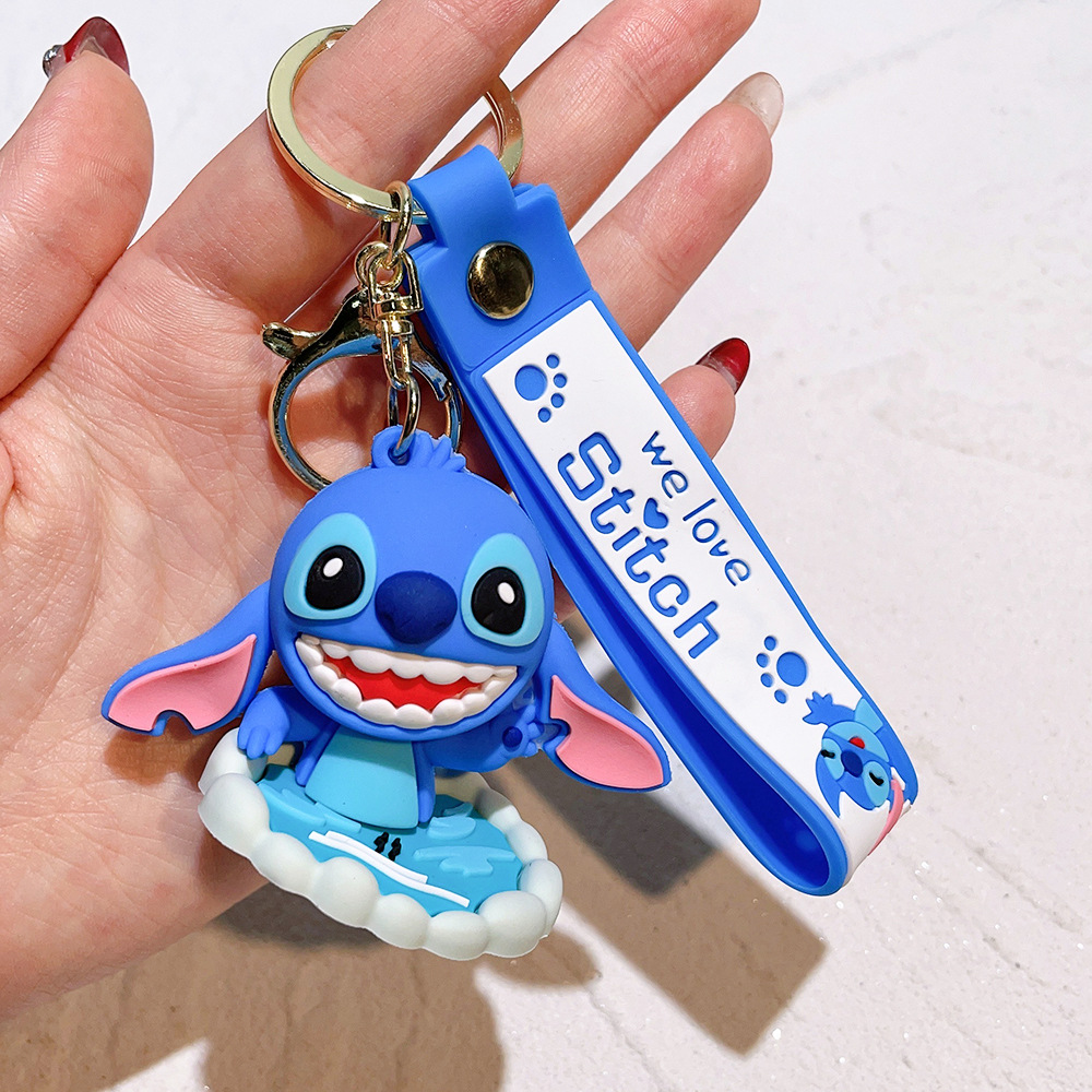Animation Stitch Keychain Keyring Netby