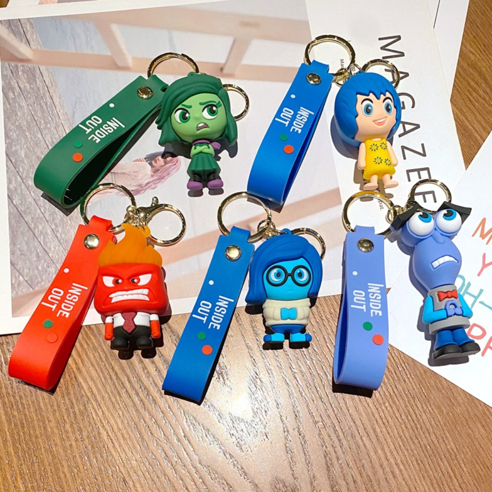 Animation Inside Out Keychain Keyring Netby