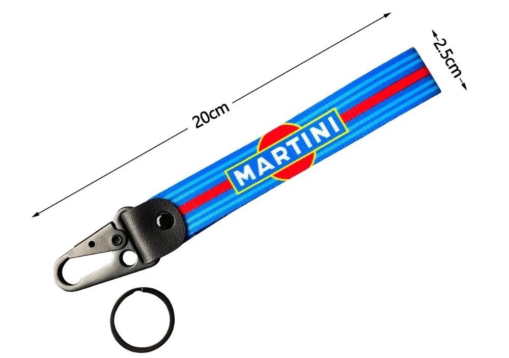 3 Strips Eagle Mouth Buckle with Martini Logo Netby