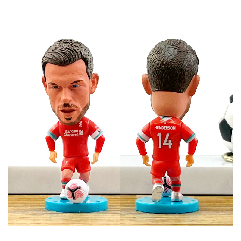 Messi Cristiano Ronaldo Football Star figurines De Bruyne Van Dijk Sterling Mora Neymar Ornament Netby