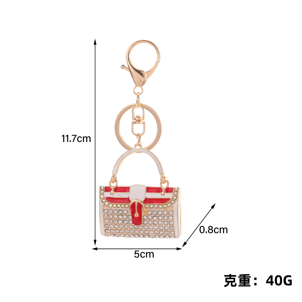 Rhinestone Handbag Keychain Keyring Netby