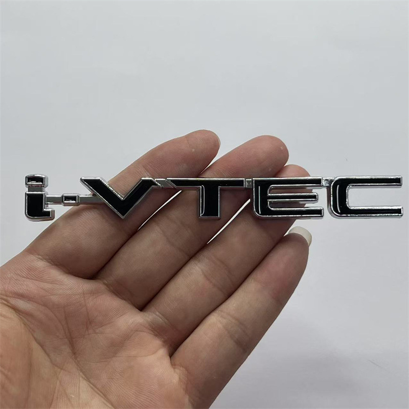 Metal Honda I-VTEC Car Emblem Badge for Civic Accord Odyssey Sprite Netby