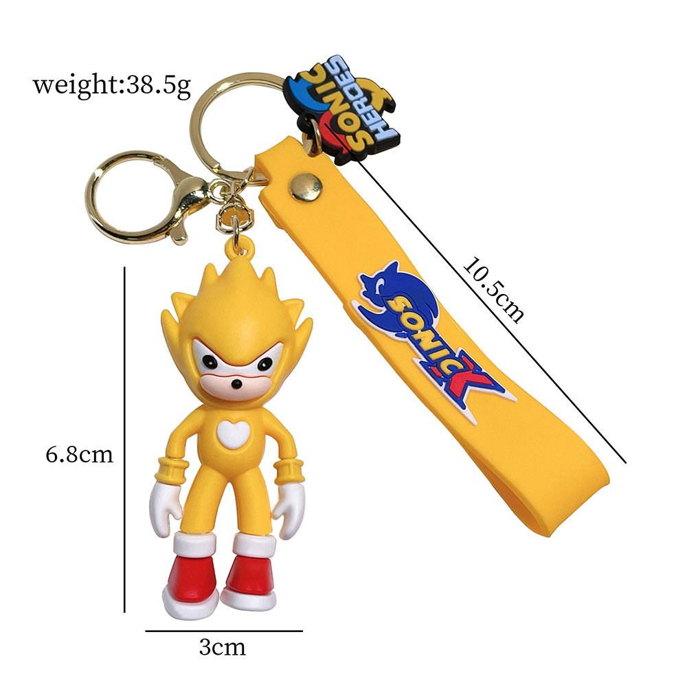 Animation Sonic the Hedgehog Keychain Keyring