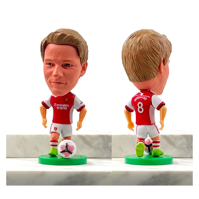 Messi Cristiano Ronaldo Football Star figurines De Bruyne Van Dijk Sterling Mora Neymar Ornament Netby