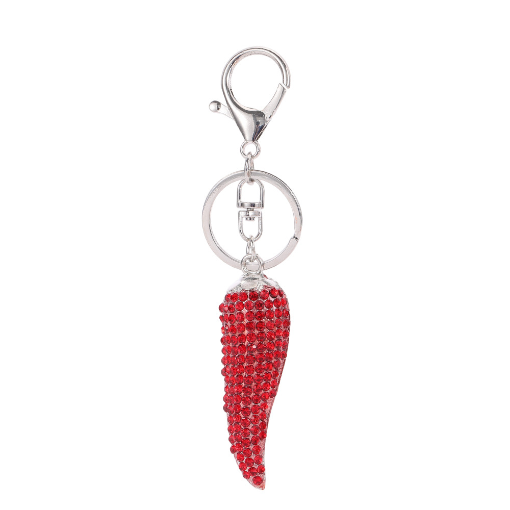 Rhinestone Chili Keychain Keyring Netby