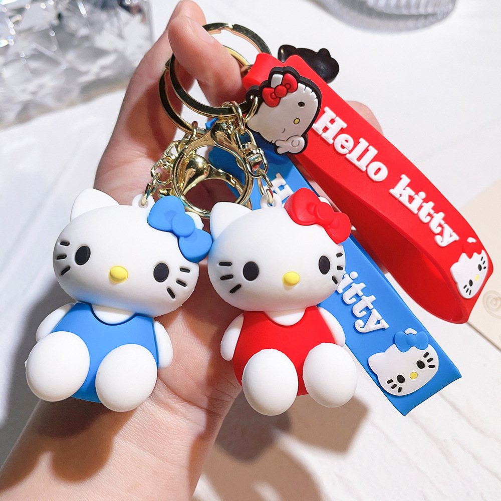 Animation KT HELLO KITTY Keychain Keyring Netby