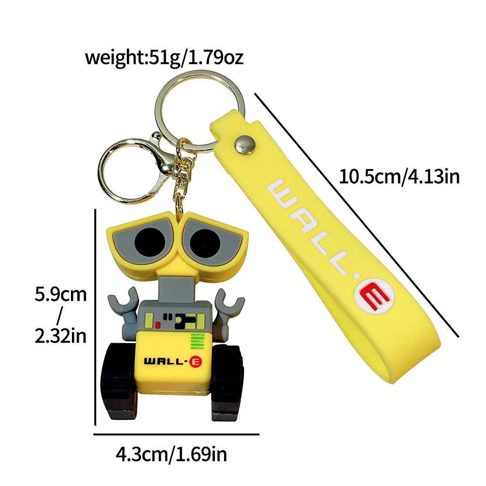 Animation Robot Wall E Keychain Keyring Netby