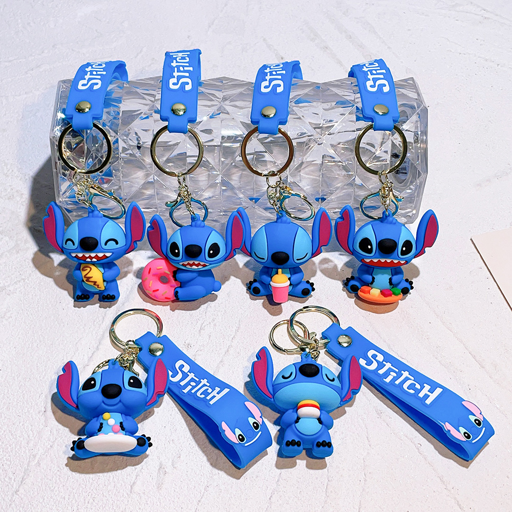 Animation Stitch Keychain Keyring Netby