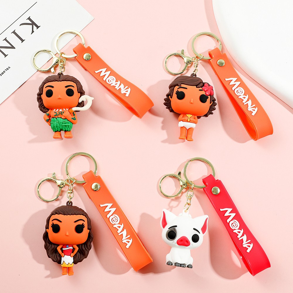 Movie Animation Moana Keychain Keyring Netby
