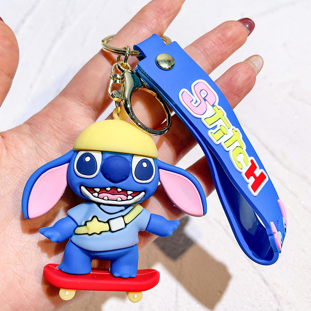 Animation Stitch Keychain Keyring Netby