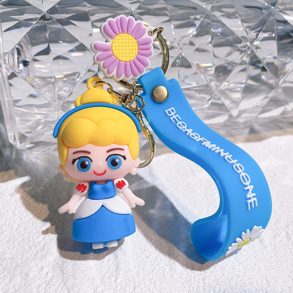 Animation Snow White Frozen Princess Keychain Keyring Netby