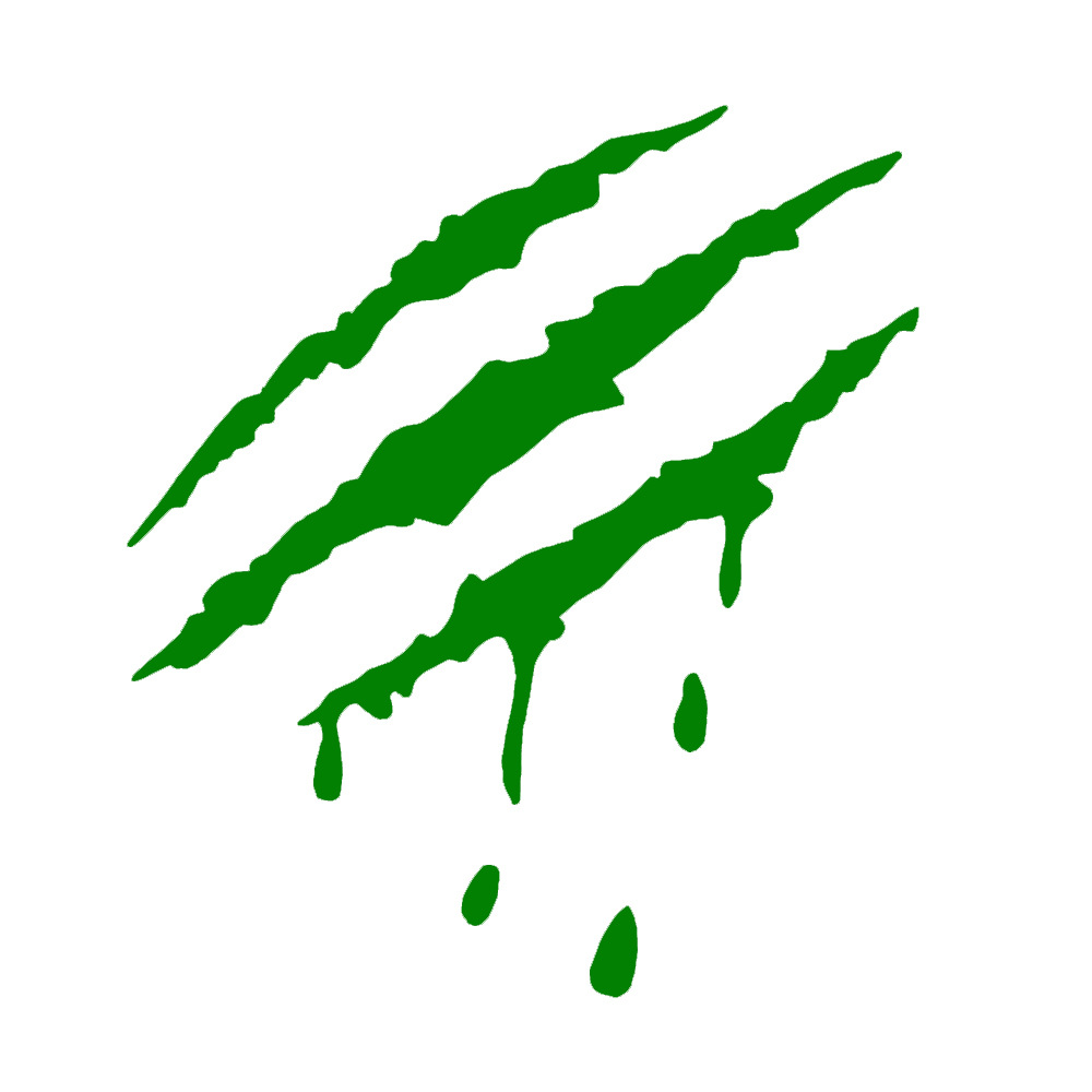 Reflective Claw Car Sticker Netby