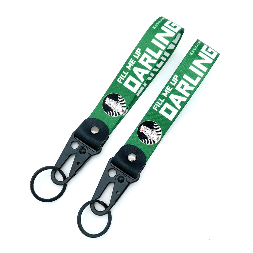 FILL ME UP DARLING Buckle Keyring Keychain Keyfob Wrist Strap Netby