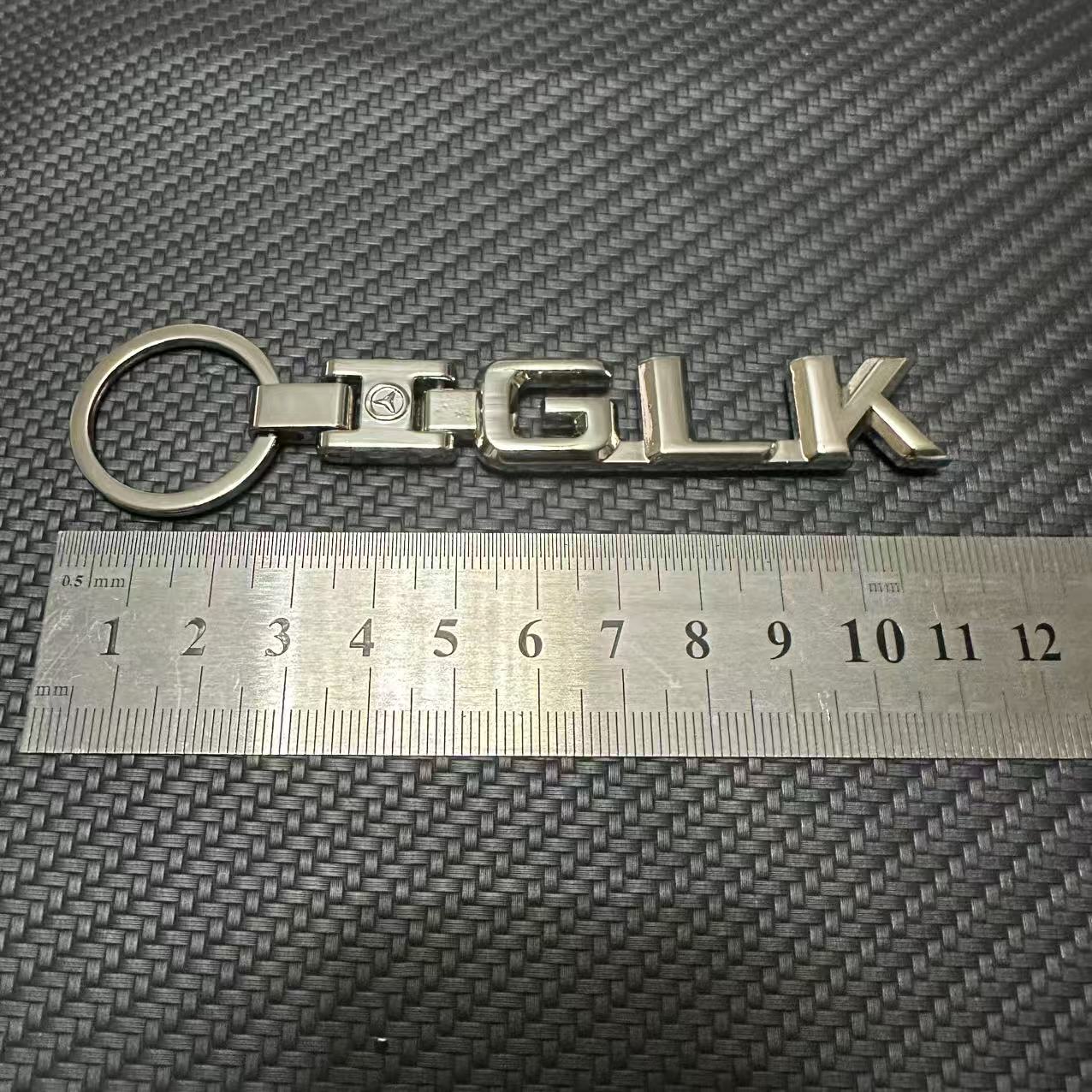 Metal Car Logo Keychain Logo Keyring Keyfob for Mercedes Benz A B C E R S GL ML CLA CLS GLA GLB GLC GLE GLK GLS SLK AMG Netby