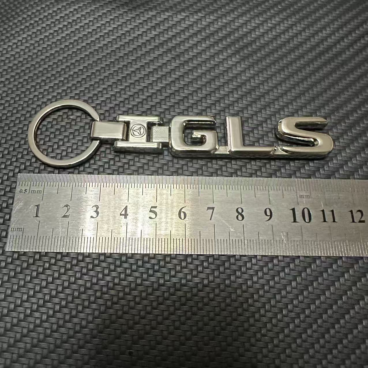Metal Car Logo Keychain Logo Keyring Keyfob for Mercedes Benz A B C E R S GL ML CLA CLS GLA GLB GLC GLE GLK GLS SLK AMG Netby