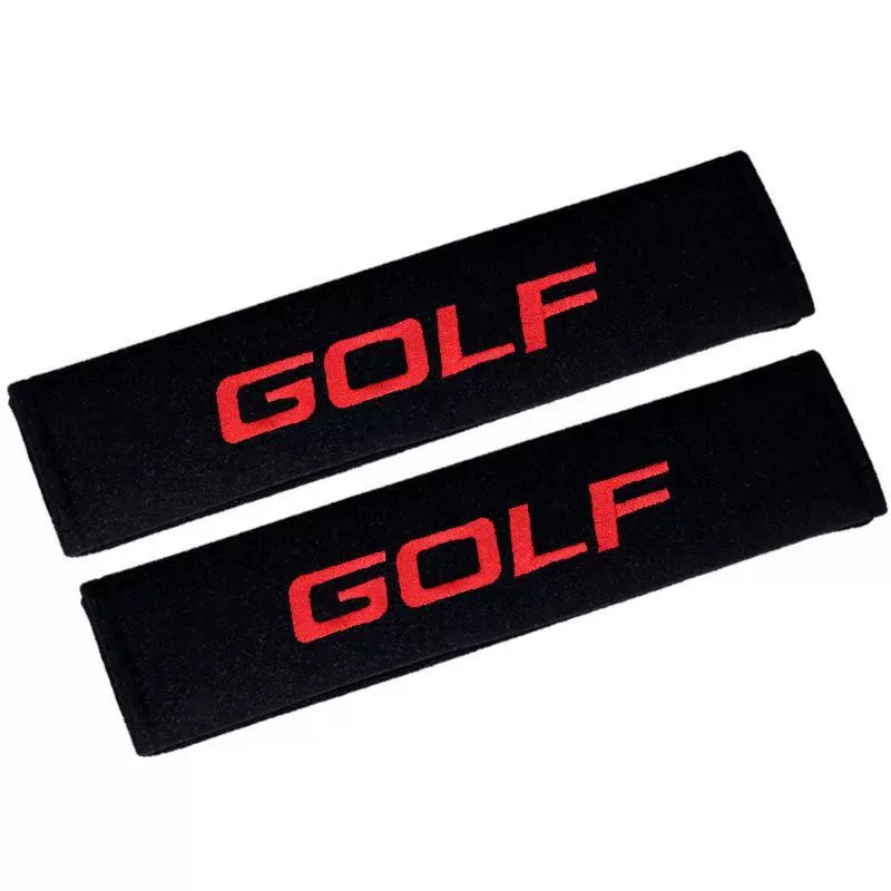 Cotton Style Car Seat Belt Cover Shoulder Pad for Audi Benz BMW Corvette VW SKODA Alfa Romeo Netby