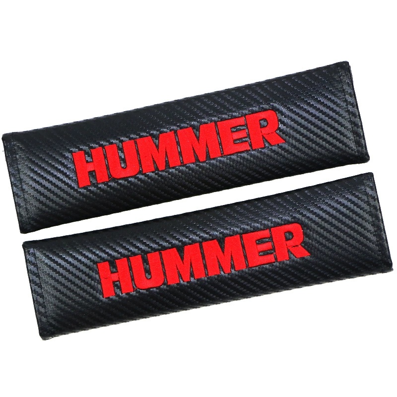 Carbon Fiber Style Car Seat Belt Cover for Audi Benz BMW Corvette VW SKODA Alfa Romeo Netby