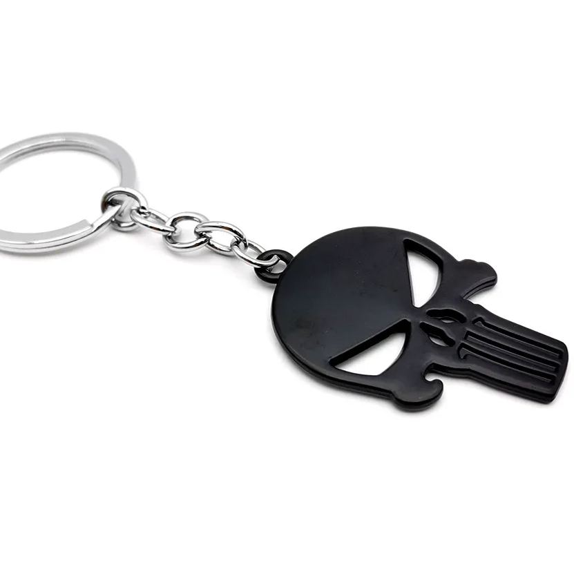 [Copy]Metal JEEP SKULL Car Keychain Keyring Keyfob Netby