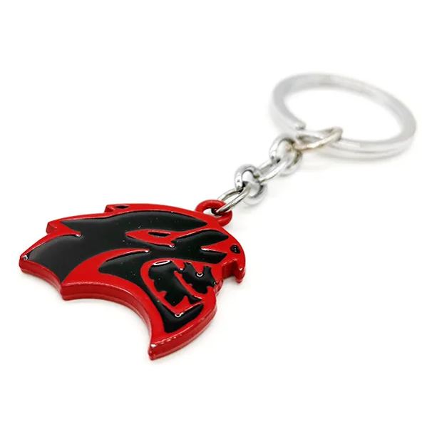 Metal DODGE SRT HELL CAT Car Keychain Keyring Keyfob Netby