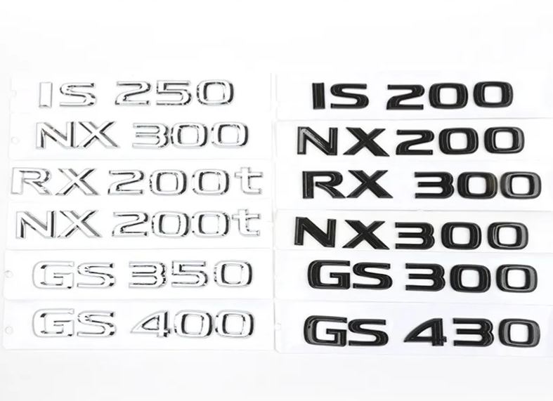 Lexus ES200 ES250 IS26 ES350 RX350 Car Emblem Badge Netby