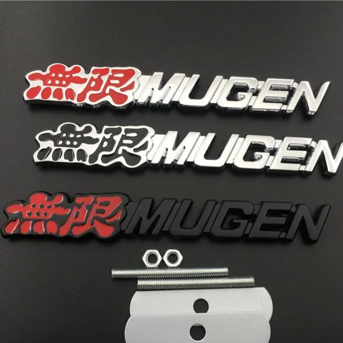 MUGEN Car Grille Emblem Badge Netby