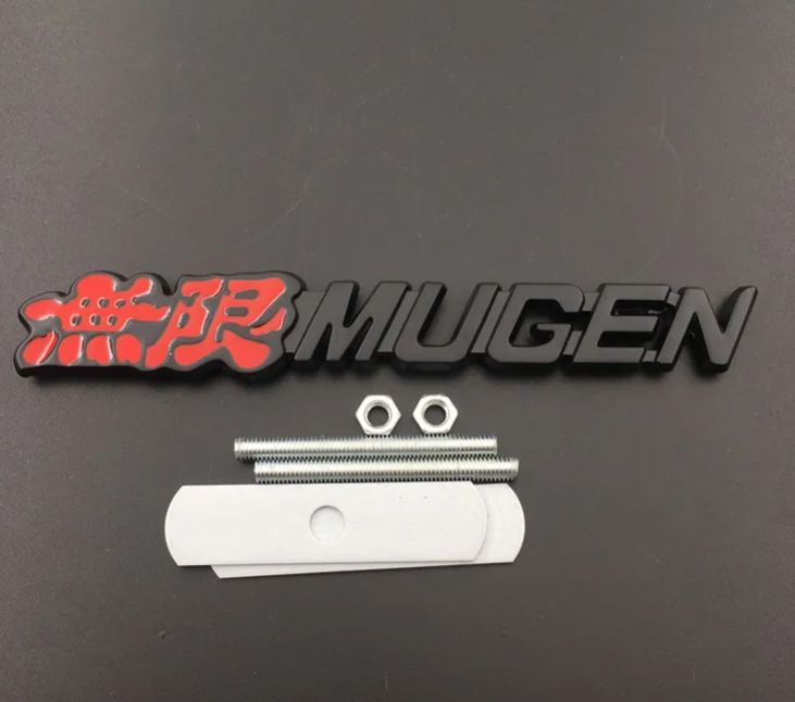 MUGEN Car Grille Emblem Badge Netby