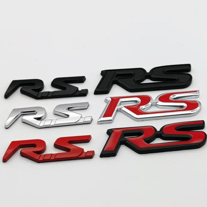 Metal RS Car Emblem Badge for Honda Netby
