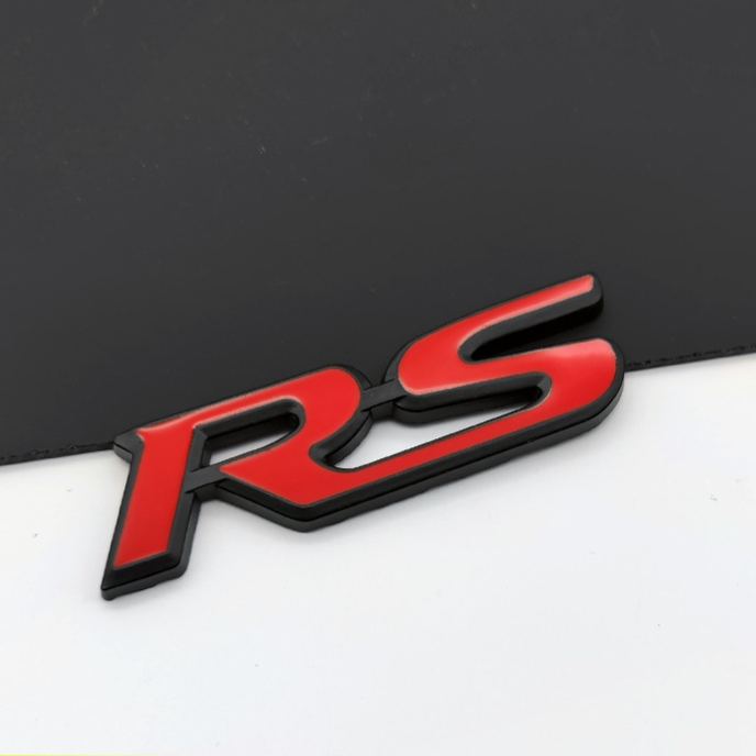Metal RS Car Emblem Badge for Honda Netby