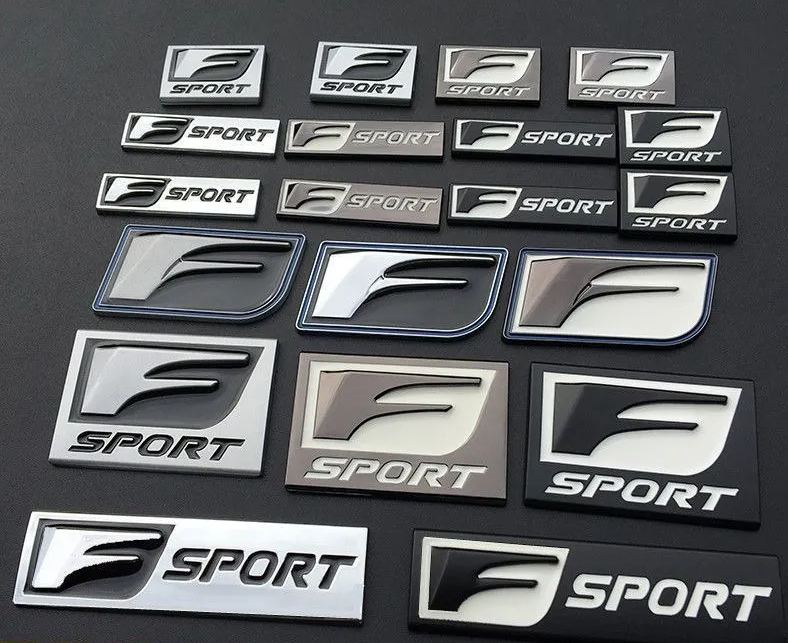 Metal LEXUS F SPORT Car Emblem Badge Netby