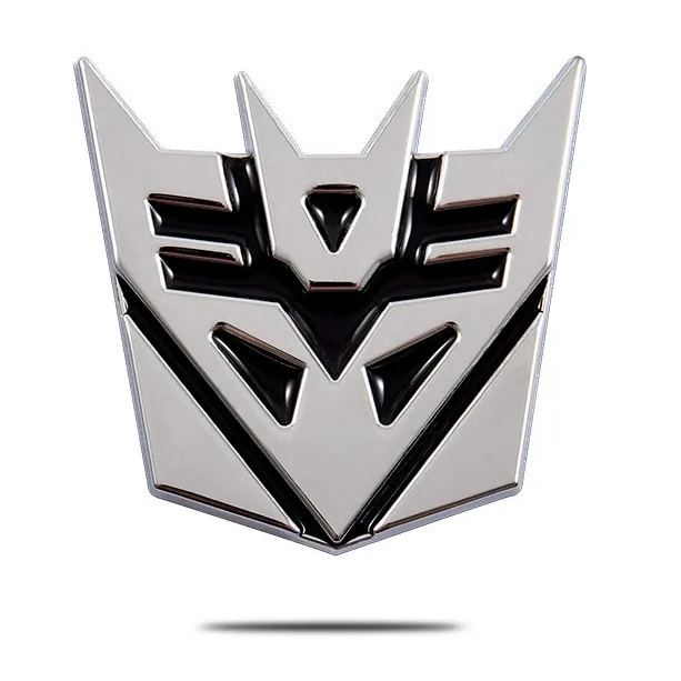 Metal Transformer Car Sticker Netby