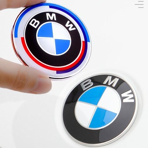 Netby is applicable to the front and rear body modification of the BMW 50th anniversary limited Edition 3 Series and 5 Series engine hood logo