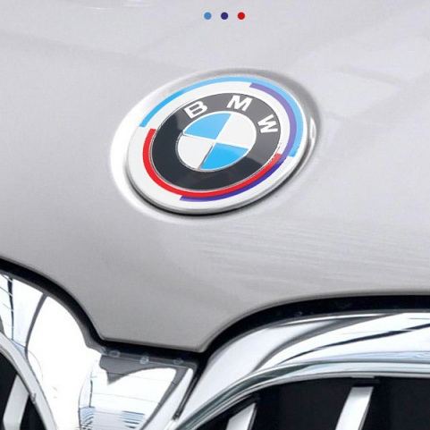 Netby is applicable to the front and rear body modification of the BMW 50th anniversary limited Edition 3 Series and 5 Series engine hood logo