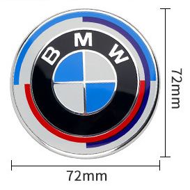 Netby is applicable to the front and rear body modification of the BMW 50th anniversary limited Edition 3 Series and 5 Series engine hood logo