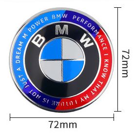 Netby is applicable to the front and rear body modification of the BMW 50th anniversary limited Edition 3 Series and 5 Series engine hood logo