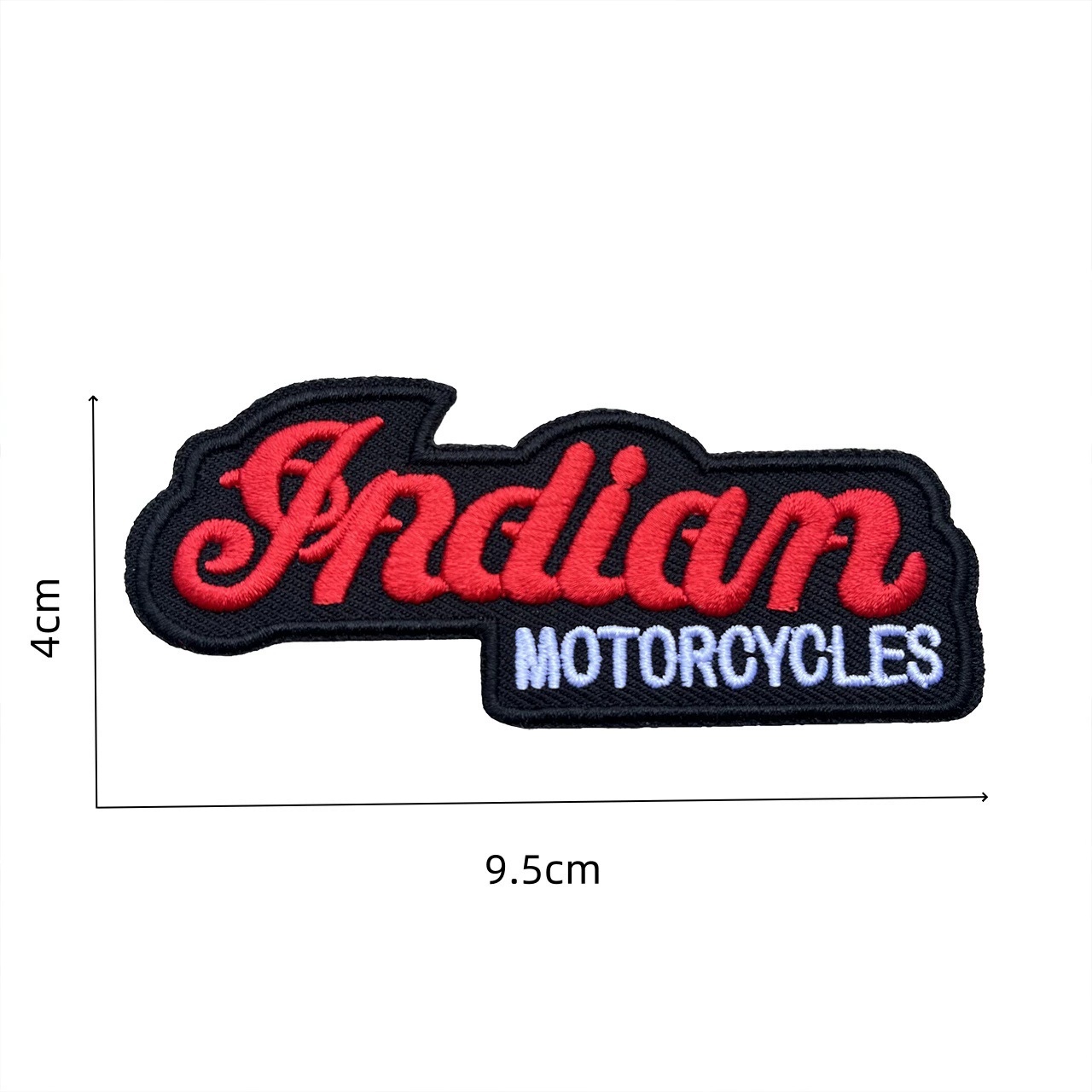 Embroidered Cloth Emblem Badge for Motorbike Motorcycle INDIAN Netby