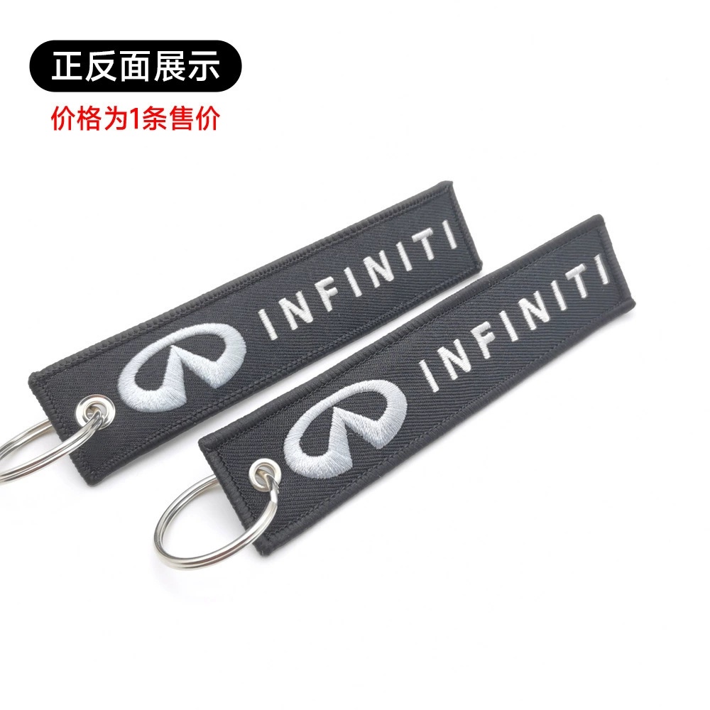 Mercedes Benz AMG BMW CADILLAC PORSCHE FERRARI AUDI ALFA ROMEO DODGE FIAT SKODA VW Cloth Keychain Logo Keyring Keyfob Netby