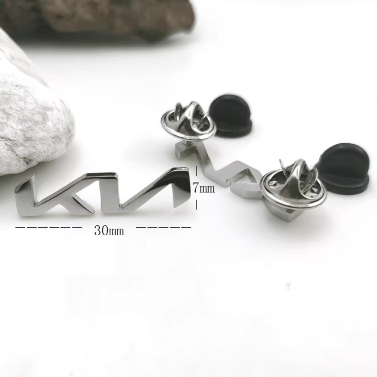 Metal Collar Pin Brooch with Audi BMW VW TOYOTA BENTLEY Porsche Car Logo Netby