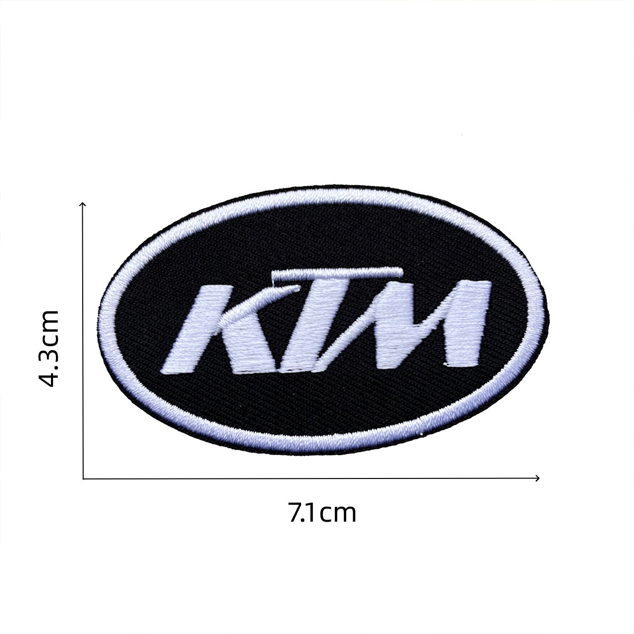 Embroidered Cloth Car Motorbike Emblem Badge for AUDI BMW KTM HONDA ALPINE DUCATI FERRARI FORD MUSTANG JEEP CITROEN PEUGEOT SIMCA YACCO RENAULT Netby